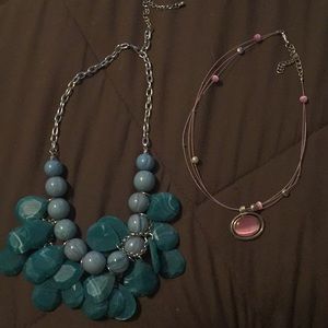 2 necklaces